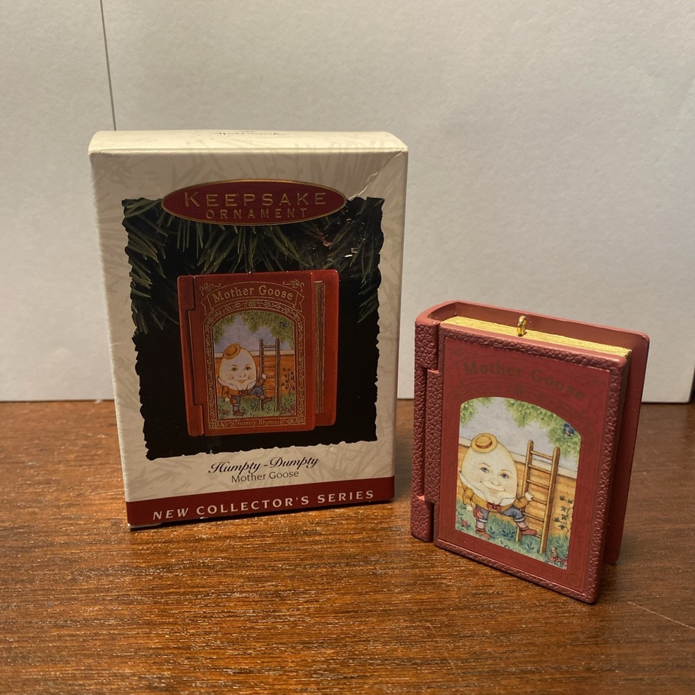 Hallmark Keepsake Ornament- Humpty-Dumpty‎ -1st in the Mother Goose Series 1993